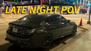 Night Drive in my 600HP BMW M340i POV
