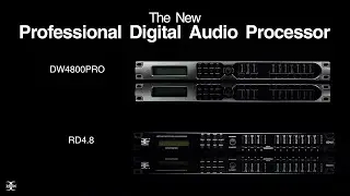PROFESSIONAL DIGITAL AUDIO PROCESSOR DW4800PRO + RD.48 !!! RDW PROFESSIONAL !