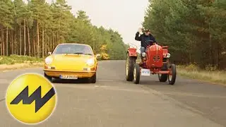 Porsche Diesel Traktor vs Porsche 911 | Motorvision