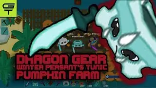 STARVE.IO - BEST GAMEPLAY // DRAGON GEAR + SUPER DIVING SUIT + WINTER PEASANT'S TUNIC IN 15 DAY