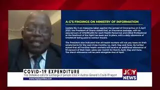 Covid-19 expenditure: Yao Domelevo calls for surcharge of persons cited in AG&rsquo;s Covid-19 report