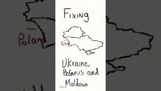 Fixing Ukraine, Belarus and Moldova! #europe #hoi4 #mapping #map #ukraine #russia #belarus #moldova