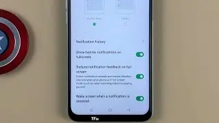 How to display banner notifications on full screen on OPPO A52 Android 11