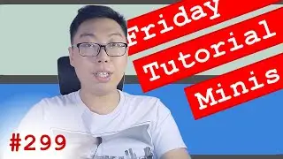 The Unsharp Mask Effect - Friday Minis 299