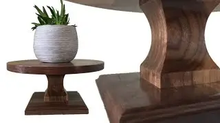 Building a Solid Walnut Cake Stand for My Wedding!