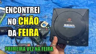 ENCONTREI NO CH&Atilde;O DA FEIRA ISSO &Eacute; MUITO RARO DE APARECER        #feiradorolo #dreamcast #ca&ccedil;adagamer