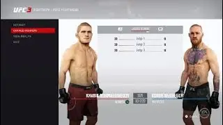 UFC 3 Khabib Nurmagamedov vs Conor McGregor Pro difficulty
