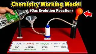 chemistry working model on gas evolution reaction - science project for exhibition -diy | howtofunda