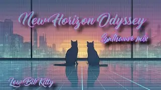 Neon Horizon Odyssey | 80s Synthwave mix #synthwave #retrowave #retrofuture