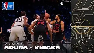 NBA | San Antonio Spurs vs. New York Knicks Game Highlights | Amazon Prime