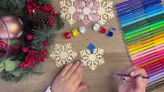 Snowflake Coloring ❄️