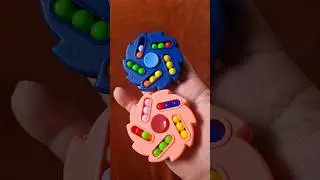 Magic Rotating Beans Puzzle Cube Game, Fingertips Fidget,