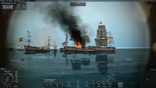 Pirate blows up own ship to take out Spanish Fleet and save Allies