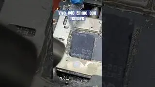 Short video  Vivo v40   UFS & cpu sefway remove #repair