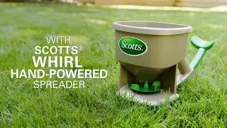 Scotts&reg; Whirl&trade; HAND-POWERED SPREADER