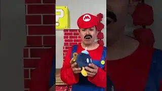 The Super Mario Bros. Mario In Real Life Question Mark Box Challenge!