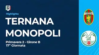 Highlights Ternana-Monopoli | 17&ordf; giornata Campionato Primavera 2 | stagione 2025-26