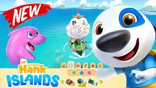 My Talking Hank islands New update New Mini-game Gameplay Android ios 