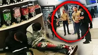 US Marines Detain 2 Robbery Suspects at California Mall