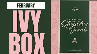 Ivy Box Reveal: Standing On The Shoulders of Giants | Ivy Box x Storehouse | February 2023 💗 💚