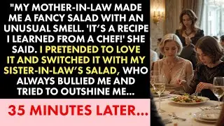 Mother-In-Law’s ‘Fancy’ Salad Smelled Weird, So I Switched It with My Sister-In-Law’s – Shocking...