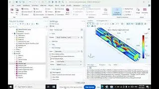 Particle Trajectory Comsol Simulation