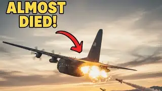 MC-130 SURVIVAL: Evading SAM Missiles in Turboprop Flight Simulator! 🚀🔥