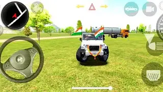 Modified mohindra thar😈 car games: Dollar song indian thar simulator android game (gadi wala game) 