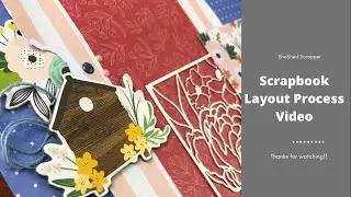 Scrapbook Layout Process Video: Heritage Photo using Jen Hadfield's Along the Way Colleciton