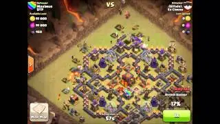 Ex Cinere - Golem/Witch/Wizard Raid (Clash of Clans)