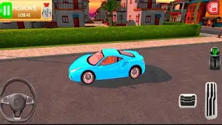 my holiday car green sports car Android ios gameplay #2