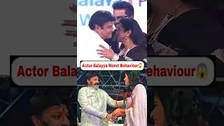 Actor Balayya Worst Behaviour to Beroine😂#trending#tamil#balaya#viral#heroine#movie#worst#shorts