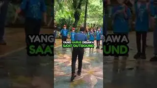 Peralatan WAJIB Peserta Outbound #shorts #viral #travel #outbound #fungames