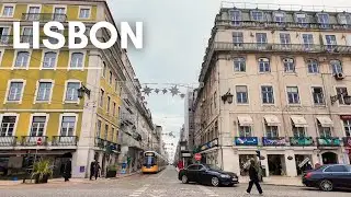 A Cloudy Winter Afternoon in Lisbon PORTUGAL 
