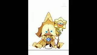 Trying to eat Pure Vanilla cookie but he keeps on healing