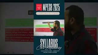 MPESB Assistant Engineer Exam 2025 &ndash; Civil Engineering Syllabus