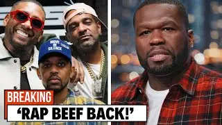 Jim Jones, Fabolous & Maino RESPOND to 50 Cent &mdash; DISS Him on New Song &ldquo;SQUATTERS RIGHTS&rdquo;