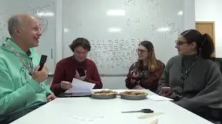 A Pi day podcast - with Welsh subtitles / Podlediad diwrnod Pi - gydag isdeitlau Cymraeg