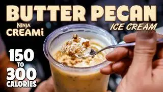 Ninja Creami Butter Pecan Ice Cream!