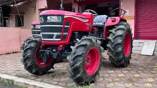 50HP ଶ୍ରେଣୀ ରେ ସବୁଠାରୁ Heavy 4WD ଟ୍ରାକ୍ଟର Launch କଲା Mahindra 16.9*28 tyre + 12 Speed PTO