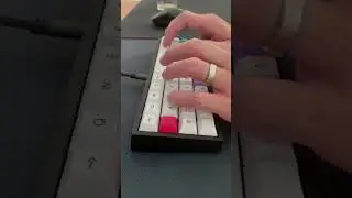 Cherry MX Black Typing Test | CSTC40 | DSA Keycaps
