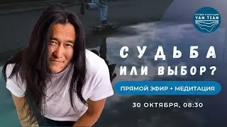 СУДЬБА или ВЫБОР? Как МЕДИТАЦИЯ меняет БУДУЩЕЕ | Прямой эфир + медитация | Ян Тиан 