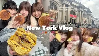 憧れのNYでおしゃれカフェ巡りするも地下鉄で大事件発生!?⚠️ 世界三大美術館も巡るアメリカ大満喫旅🇺🇸💖
