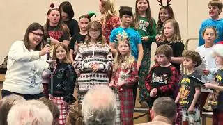 Kennedy performs at the Bear Canyon Elementary Christmas Performance - 2025