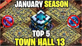 TOP 5! NEW STRONG Town Hall 13 (TH13) Base Layout + Link 2026 | TH13 War/Trophy Base| Clash of Clans