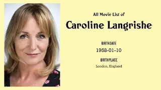 Caroline Langrishe Movies list Caroline Langrishe| Filmography of Caroline Langrishe