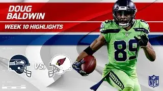 Doug Baldwin's Big Night w/ 5 Grabs & 95 Yards! | Seahawks vs. Cardinals | Wk 10 Player Highlights