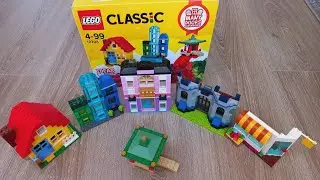 Как построить дом из Лего. Строим дома из конструктора Lego Classic. Обзор Lego Classic 10703.