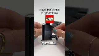 LEGO PlayStation 4 mini Tutorial 🎮 #legomoc #playstation4 #legocreation