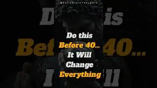 6 Stoic Life Goals You Must Achieve Before 40 | Stoicism